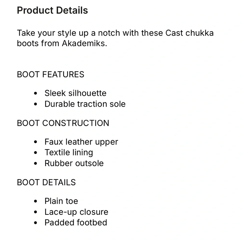 New Men's Brown Leather Boots
